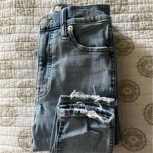 Madewell skinny jeans